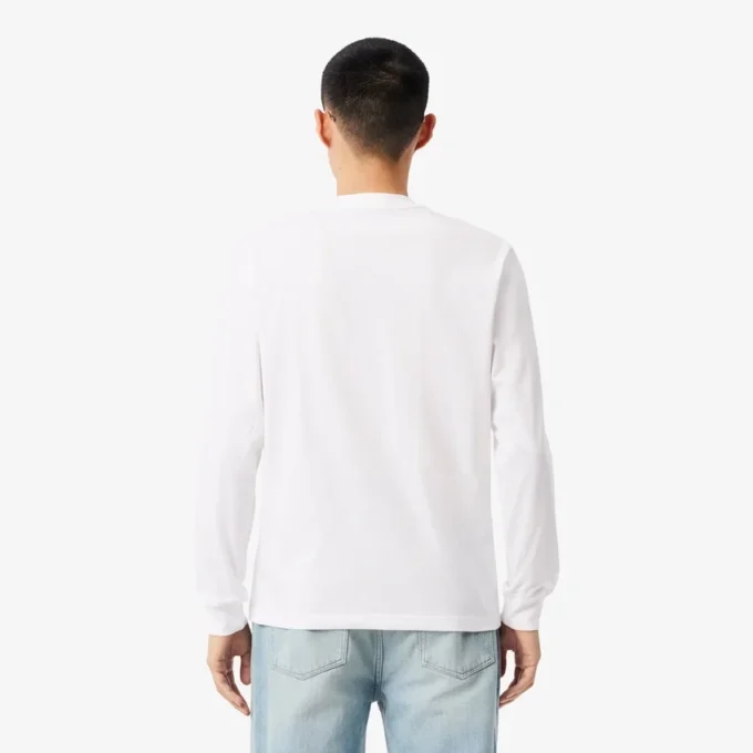 Långärmad bomullst-shirt för herr Långärmad bomullst-shirt för herr