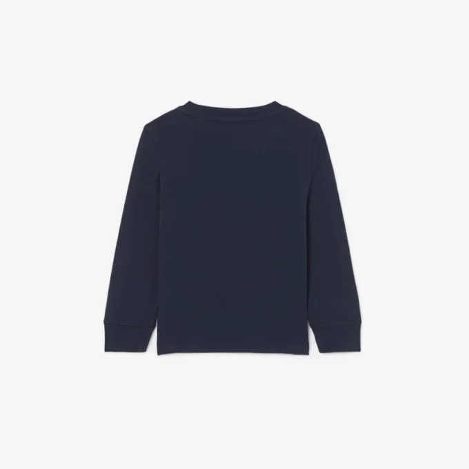 Långärmad bomullst-shirt för pojkar Långärmad bomullst-shirt för pojkar