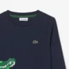 Långärmad bomullst-shirt för pojkar Långärmad bomullst-shirt för pojkar
