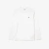Långärmad Pima-bomullst-shirt för män Långärmad Pima-bomullst-shirt för män