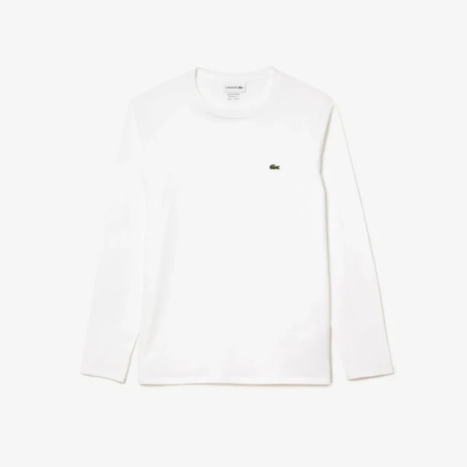 Långärmad Pima-bomullst-shirt för män Långärmad Pima-bomullst-shirt för män