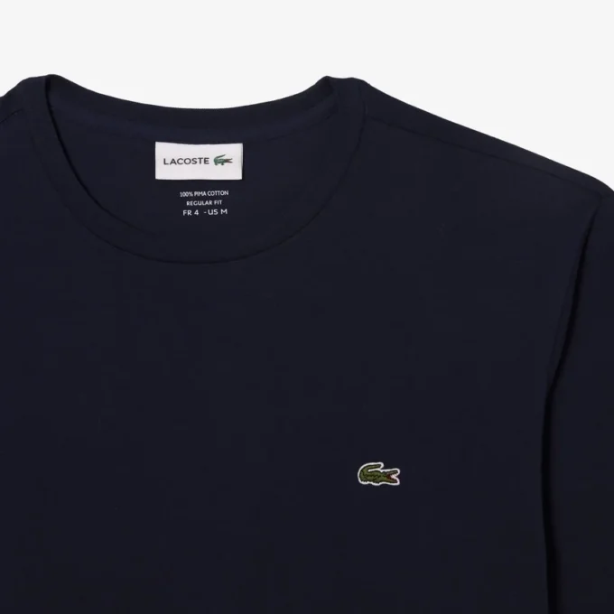 Långärmad Pima-bomullst-shirt för män Långärmad Pima-bomullst-shirt för män