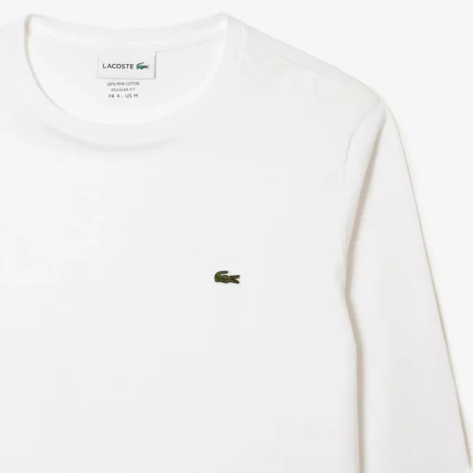 Långärmad Pima-bomullst-shirt för män Långärmad Pima-bomullst-shirt för män