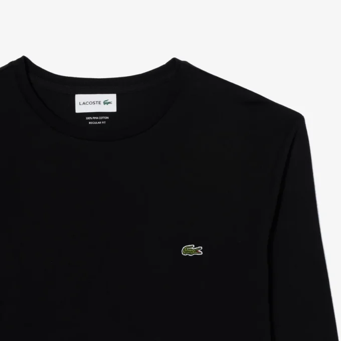 Långärmad Pima-bomullst-shirt för män Långärmad Pima-bomullst-shirt för män
