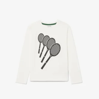 Långärmad T-shirt i bomull