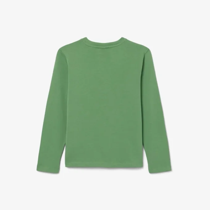 Långärmad T-shirt i bomull