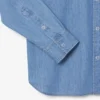 Lätt denimskjorta för män med normal passform