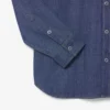Lätt denimskjorta för män med normal passform Lätt denimskjorta för män med normal passform
