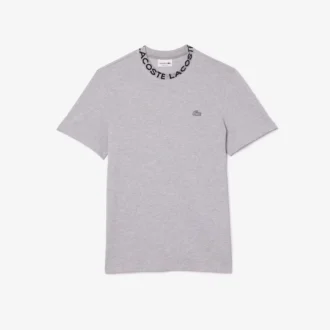 Lätt T-shirt med piquékrage för herr