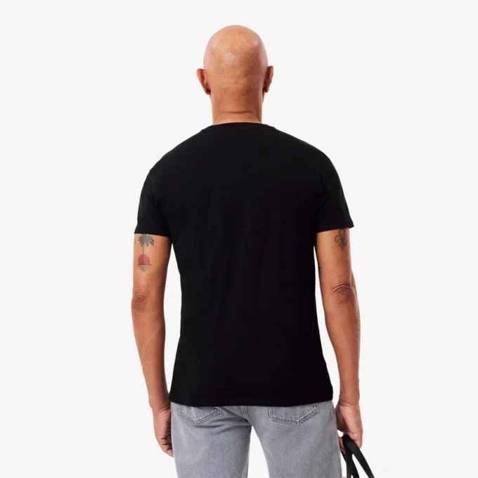 Lätt V-ringad Pima-bomullst-shirt för herr Lätt V-ringad Pima-bomullst-shirt för herr