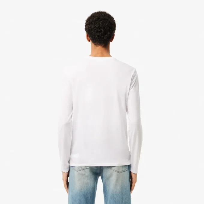 Lätt V-ringad Pima-bomullst-shirt för herr Lätt V-ringad Pima-bomullst-shirt för herr