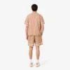 Lätta shorts med monogramtryck för herr