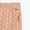 Lätta shorts med monogramtryck för herr