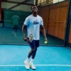 Lätta tennisshorts för herr