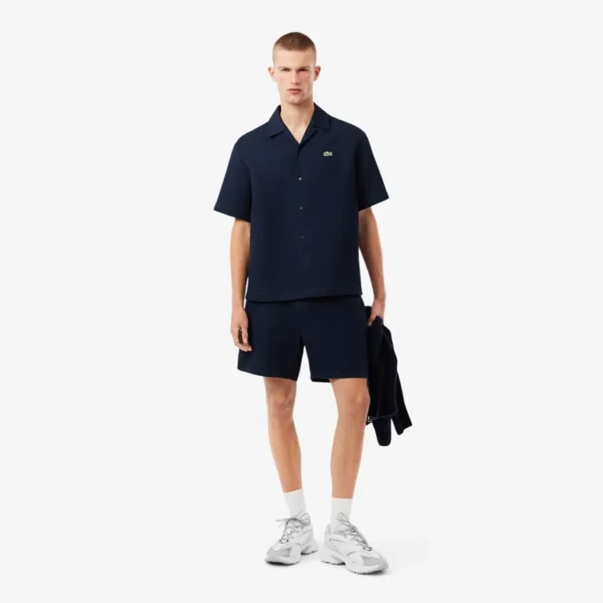 Lätta texturerade shorts för herr