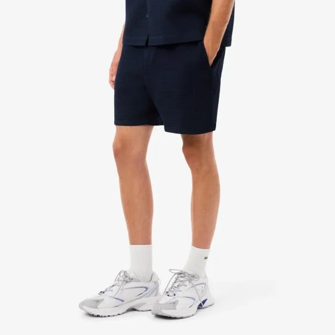 Lätta texturerade shorts för herr