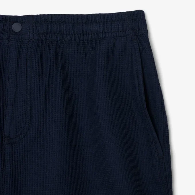 Lätta texturerade shorts för herr
