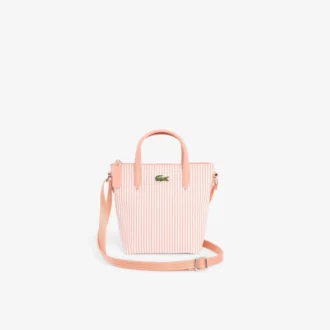 Mini Striped L.12.12 Concept Tote