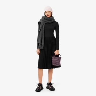 Mini Striped L.12.12 Concept Tote