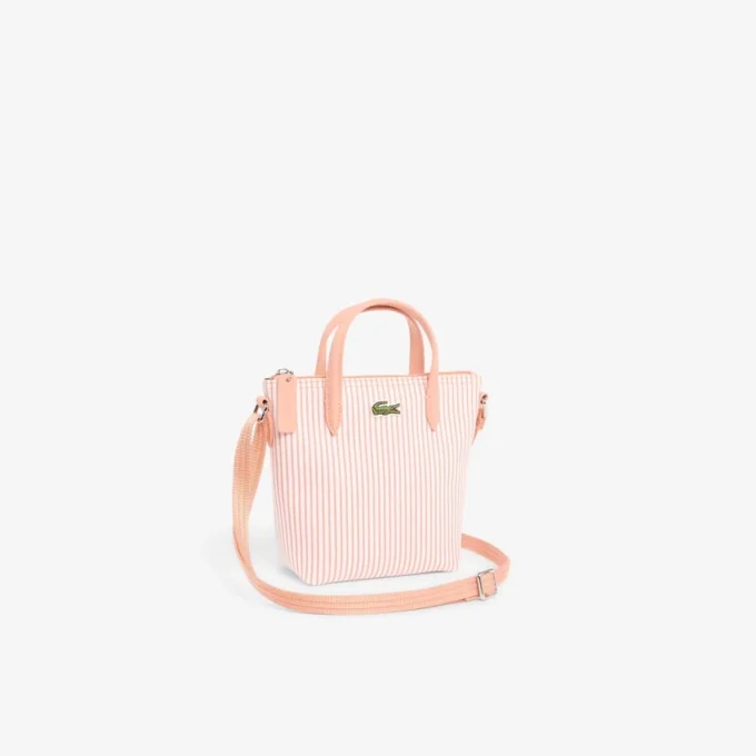 Mini Striped L.12.12 Concept Tote
