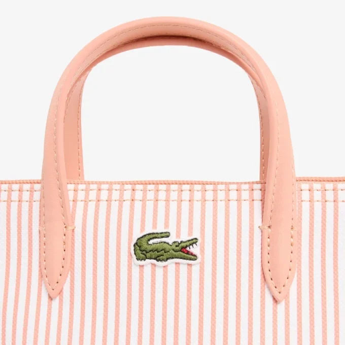 Mini Striped L.12.12 Concept Tote