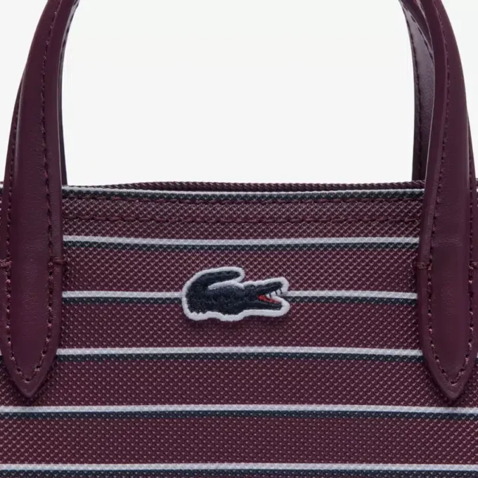 Mini Striped L.12.12 Concept Tote Mini Striped L.12.12 Concept Tote