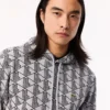 Monogram-fleecehoodie för herr Monogram-fleecehoodie för herr