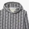 Monogram-fleecehoodie för herr Monogram-fleecehoodie för herr
