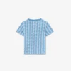 Monogram-T-shirt i bomull Monogram-T-shirt i bomull