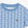 Monogram-T-shirt i bomull Monogram-T-shirt i bomull