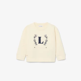 Neopren-Sweatshirt med broderad logotyp