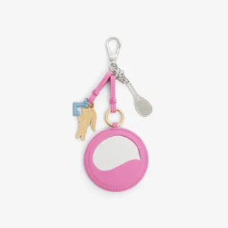 Nyckelring med tennisracket-spegel L Nyckelring med tennisracket-spegel L