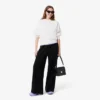 Oversized bomullssweatshirt för dam