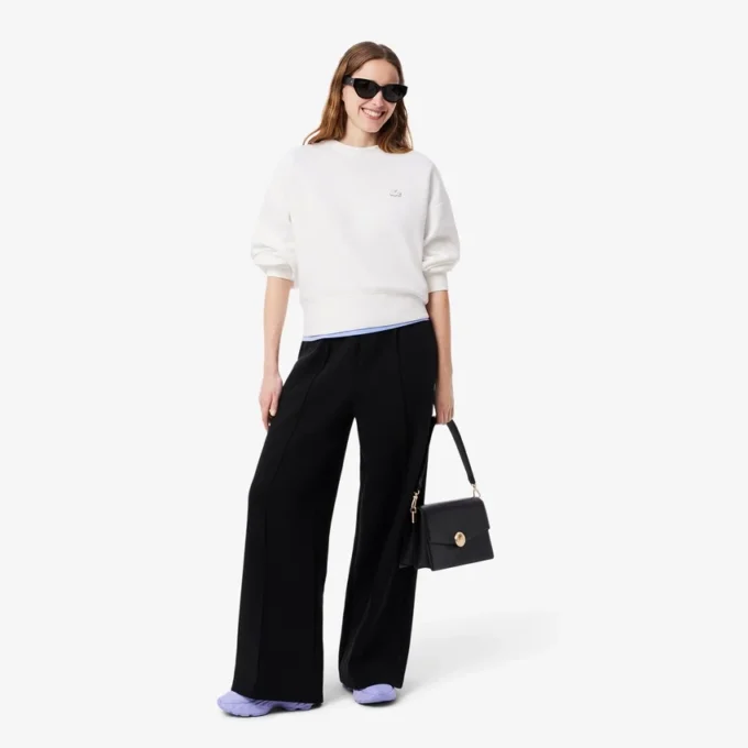 Oversized bomullssweatshirt för dam