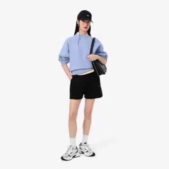 Oversized bomullssweatshirt för dam