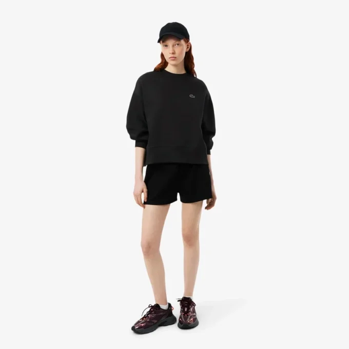 Oversized bomullssweatshirt för dam