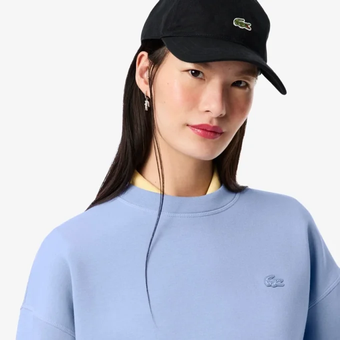 Oversized bomullssweatshirt för dam