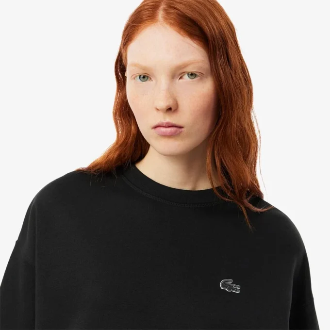 Oversized bomullssweatshirt för dam