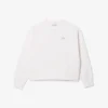 Oversized bomullssweatshirt för dam