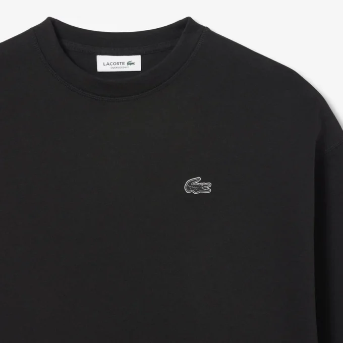 Oversized bomullssweatshirt för dam