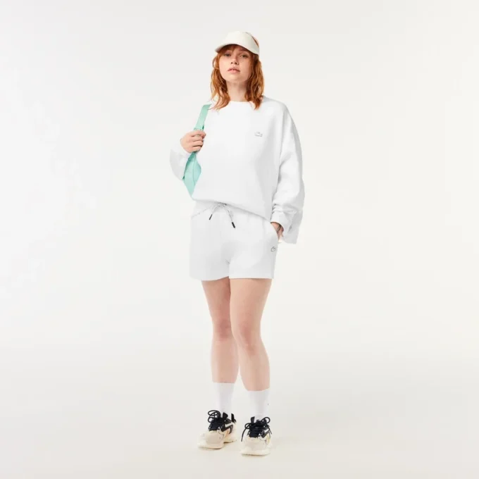 Oversized bomullssweatshirt för dam
