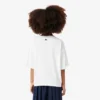 Oversized bomullst-shirt med tryck för flickor Oversized bomullst-shirt med tryck för flickor