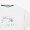 Oversized bomullst-shirt med tryck för flickor Oversized bomullst-shirt med tryck för flickor