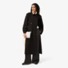 Oversized-byxor i satin med resår Oversized-byxor i satin med resår
