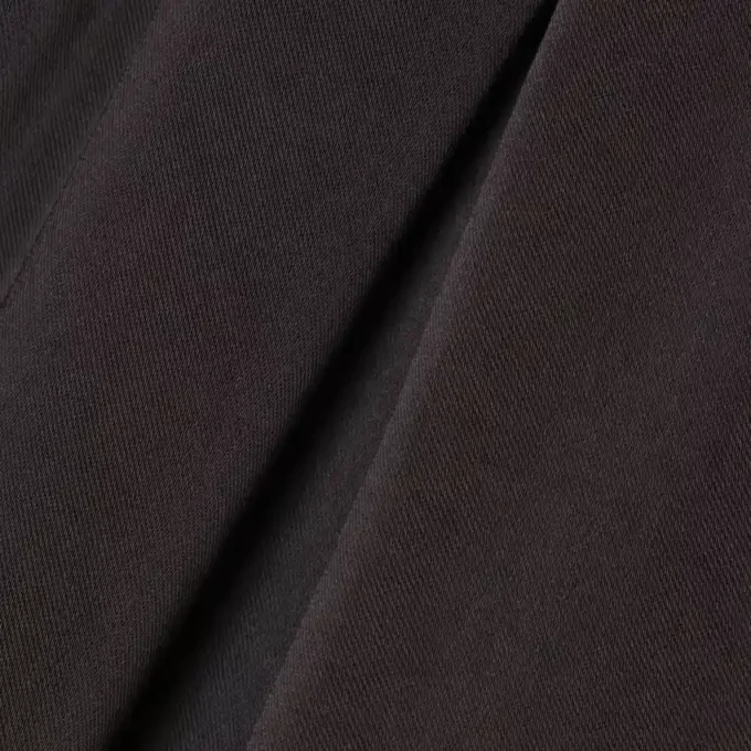 Oversized-byxor i satin med resår Oversized-byxor i satin med resår