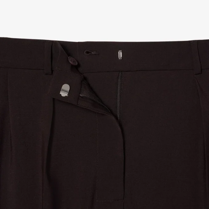 Oversized byxor i ullblandning Oversized byxor i ullblandning
