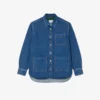 Oversized denimskjorta för dam Oversized denimskjorta för dam