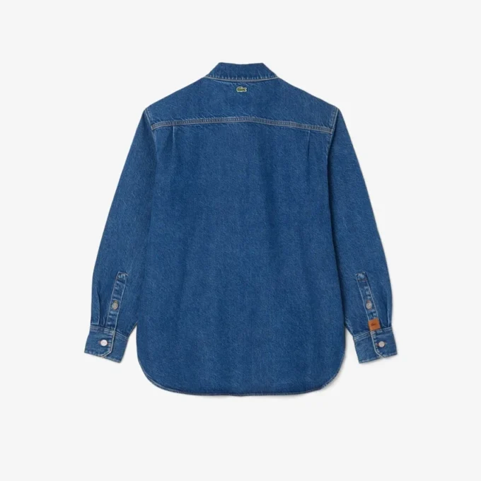 Oversized denimskjorta för dam Oversized denimskjorta för dam