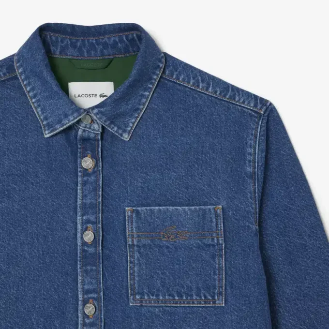 Oversized denimskjorta för dam Oversized denimskjorta för dam