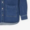 Oversized denimskjorta för dam Oversized denimskjorta för dam